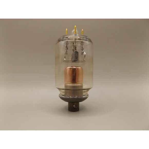 Vintage Industrial Vacuum Tube Copper Anode Power Amplifier Electronic Valve - Picture 1 of 5